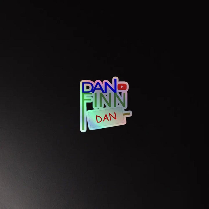 DANFINN DAN Holographic Sticker product image (2)