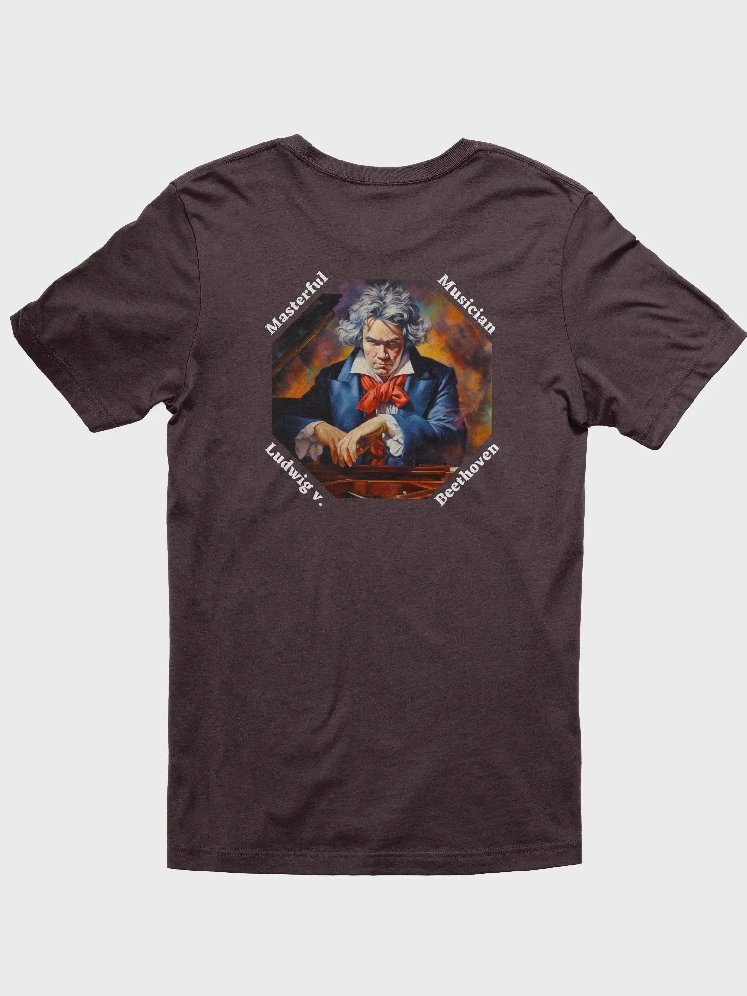 Beethoven - Masterful Musician | Dark T-Shirt (Backprint) product image (42)