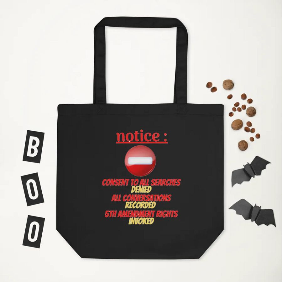 NOTICE : CONSENT TO ALL SEARCHES DENIED product image (7)