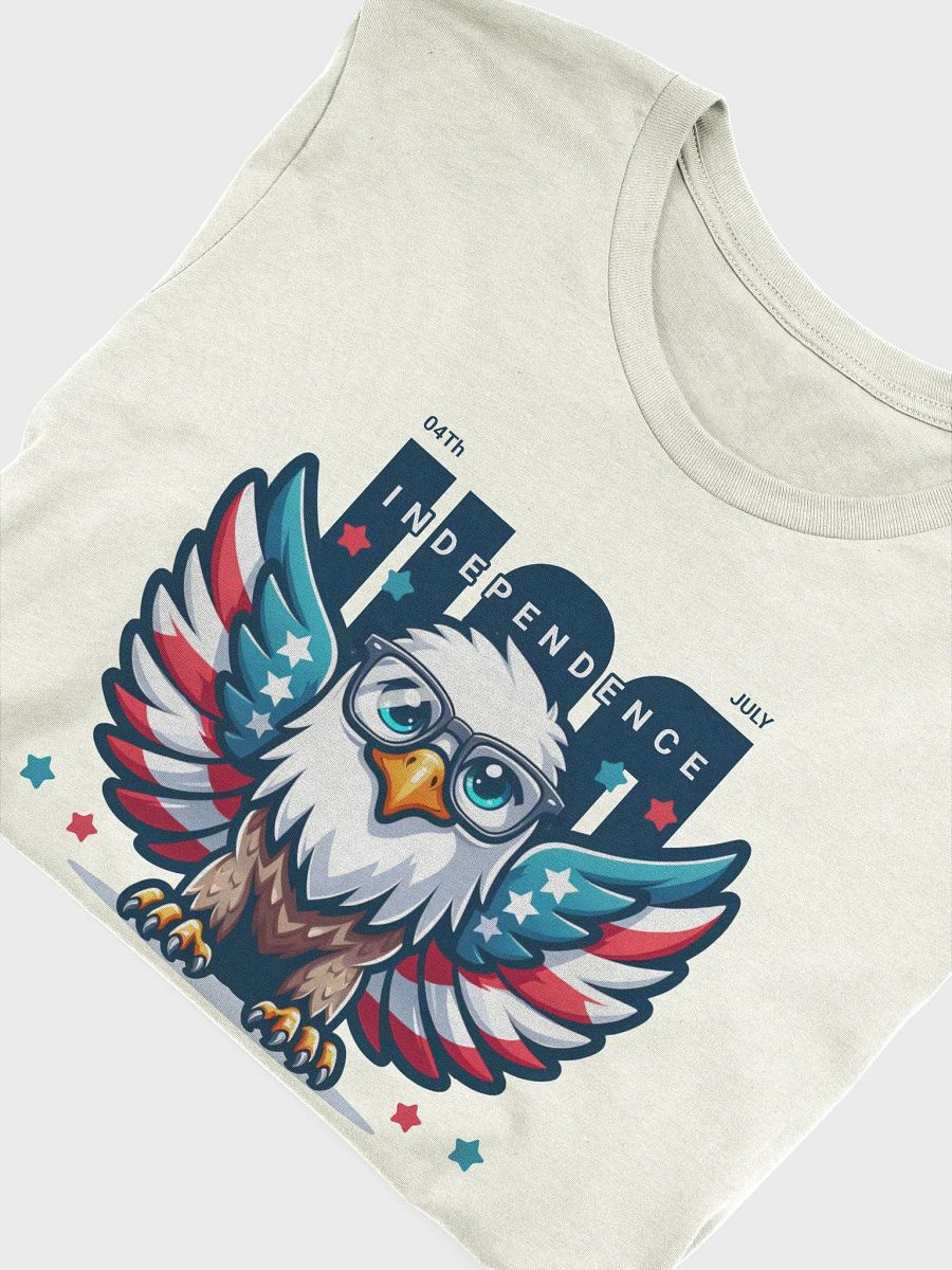 America cute eagle shirt, Independence cartoon drawing Tshirt, 4th of July adorable tee gift product image (5)
