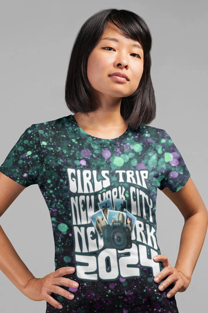Girls Trip New York 2024 All Over Print T-shirt product image (1)