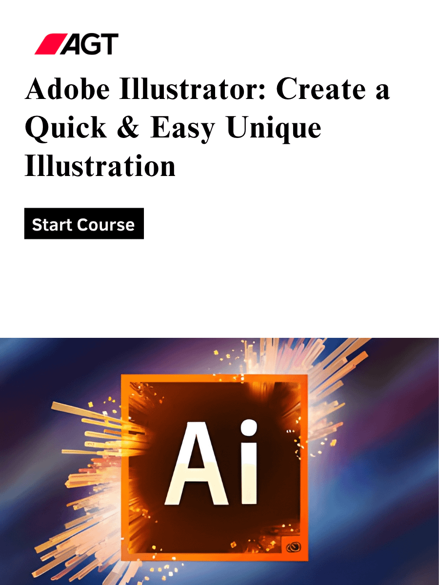 Adobe Illustrator: Create a Quick & Easy Unique Illustration product image (1)
