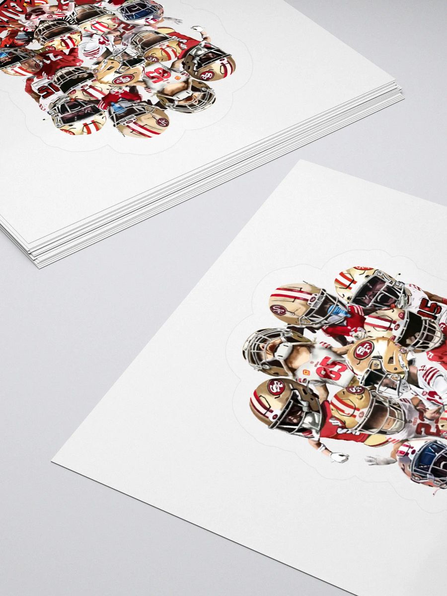Niners Squad Sticker product image (11)