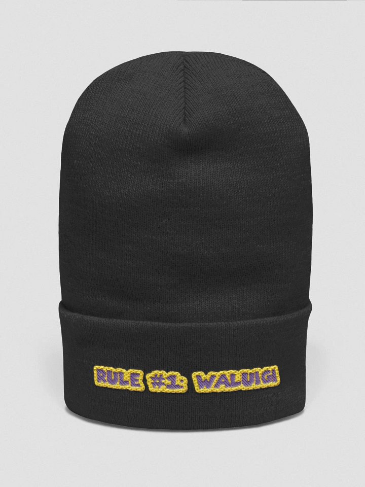 Rule #1 Waluigi Beanie product image (2)