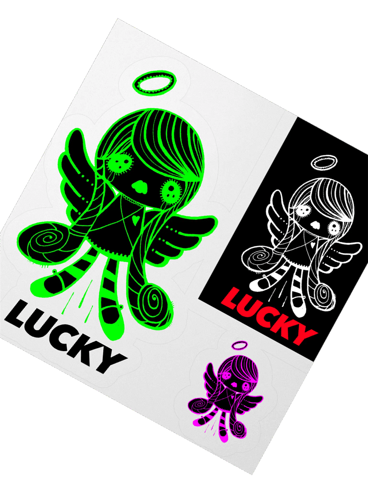 ANGEL LUCKY STICKER 3 product image (2)