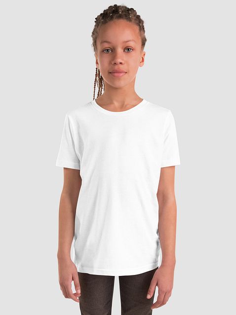 Photo showing Bella+Canvas Youth Short Sleeve T-Shirt