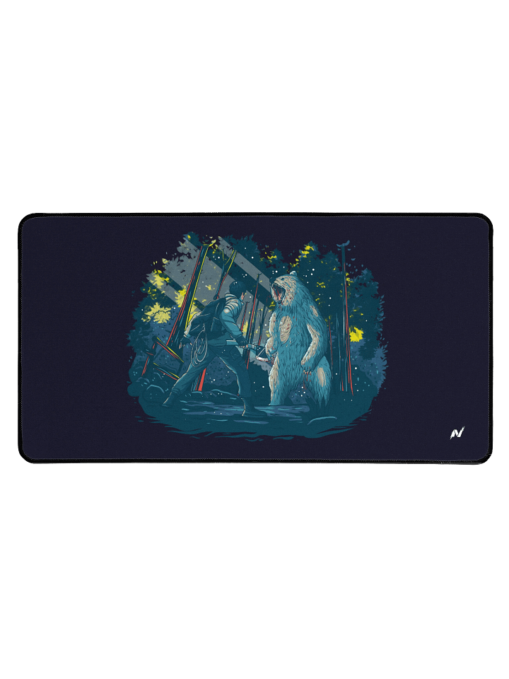Bear Attack Desk Mat product image (1)