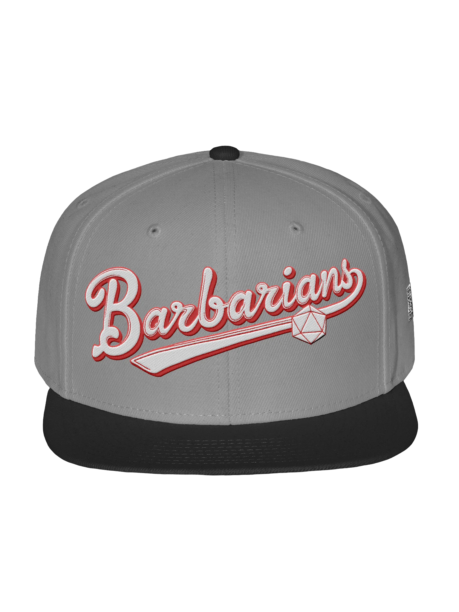 "Barbarians" Vintage Athletic Snapback Cap - Otto Wool Blend product image (35)