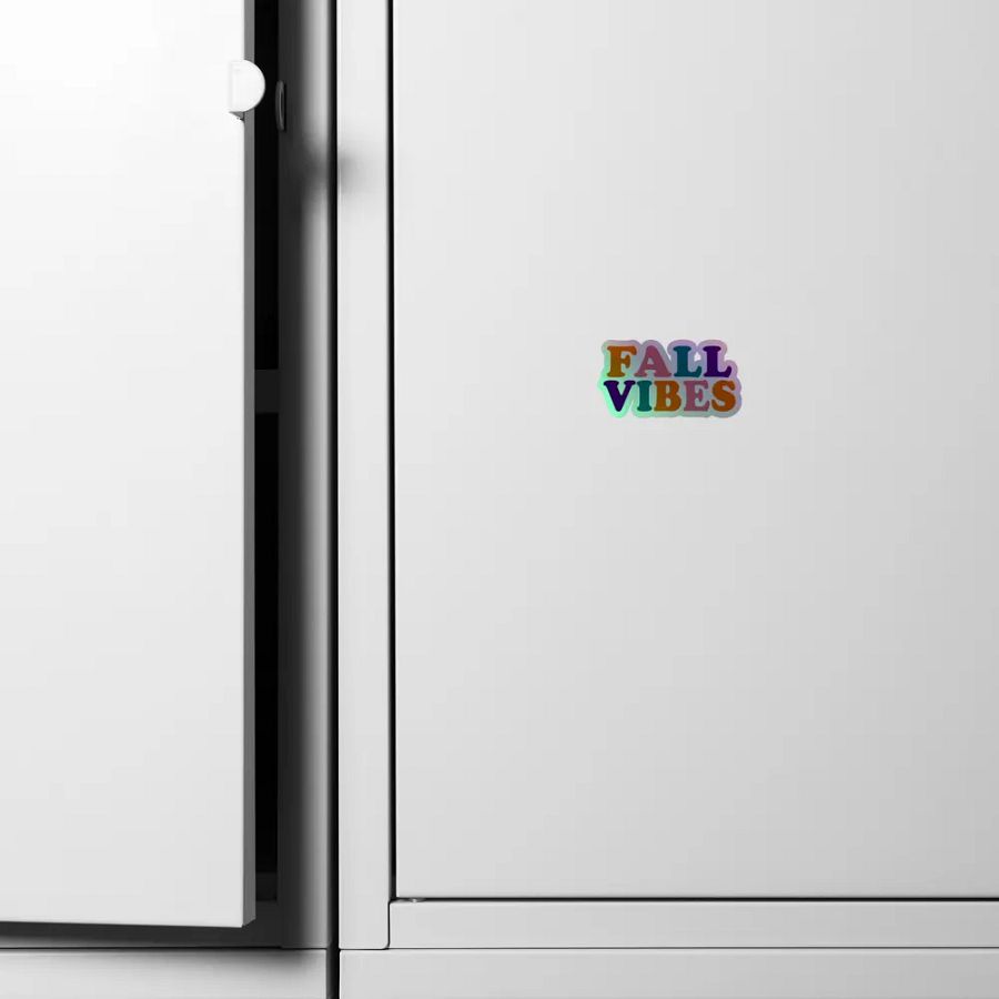 Fall Vibes Holographic Sticker Sheet product image (6)