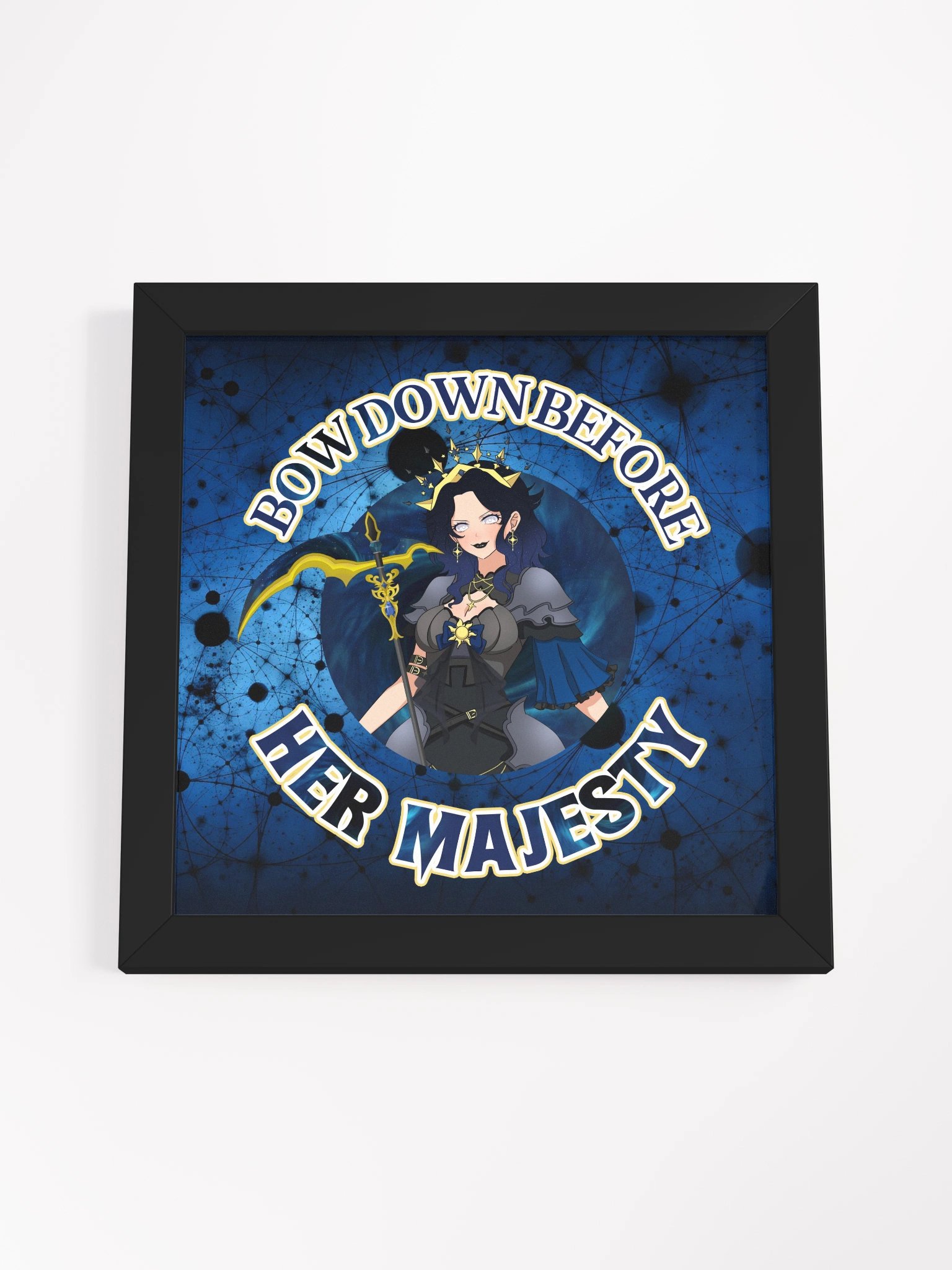 "Her Majesty" Queen Umbra Framed Matte Poster product image (8)