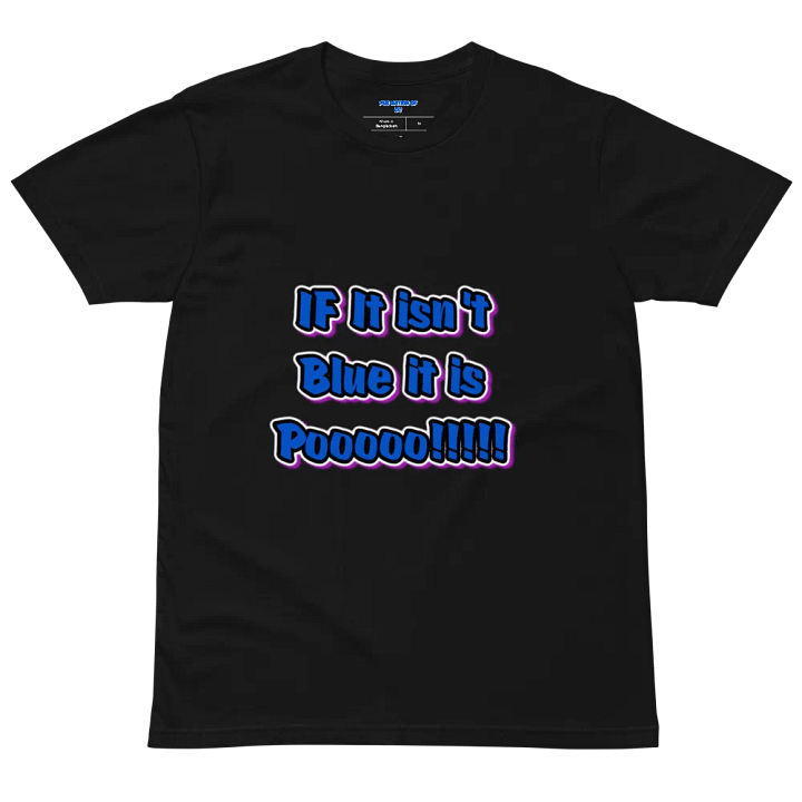 Blue Pooooo 3D Effect T-Shirt product image (2)