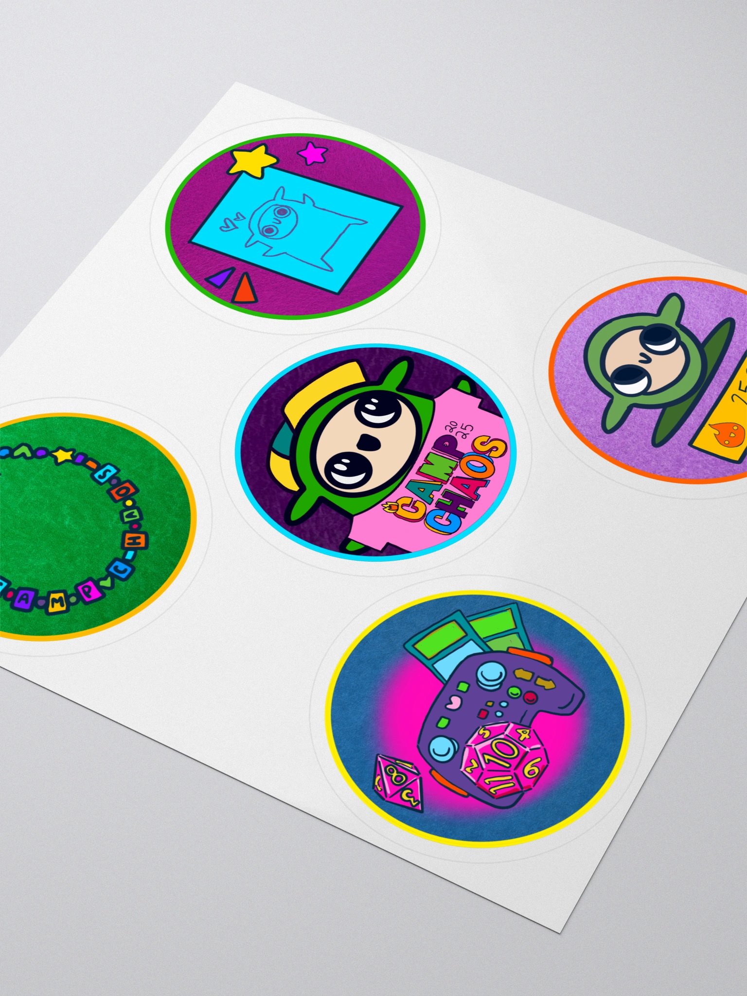 BADGE STICKERS SET ONE product image (3)