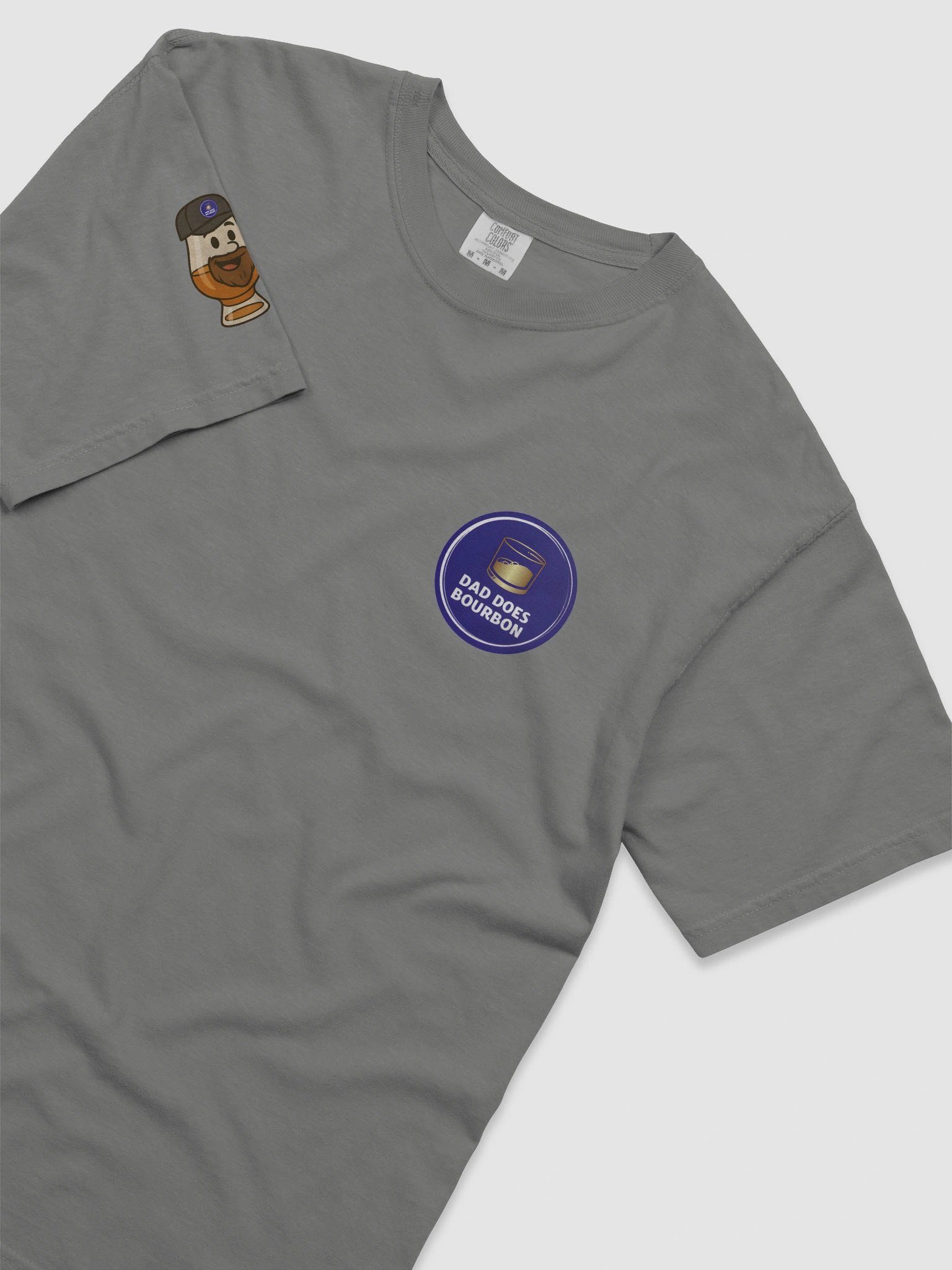 Dad Does Bourbon Comfort Colors T-Shirt product image (19)