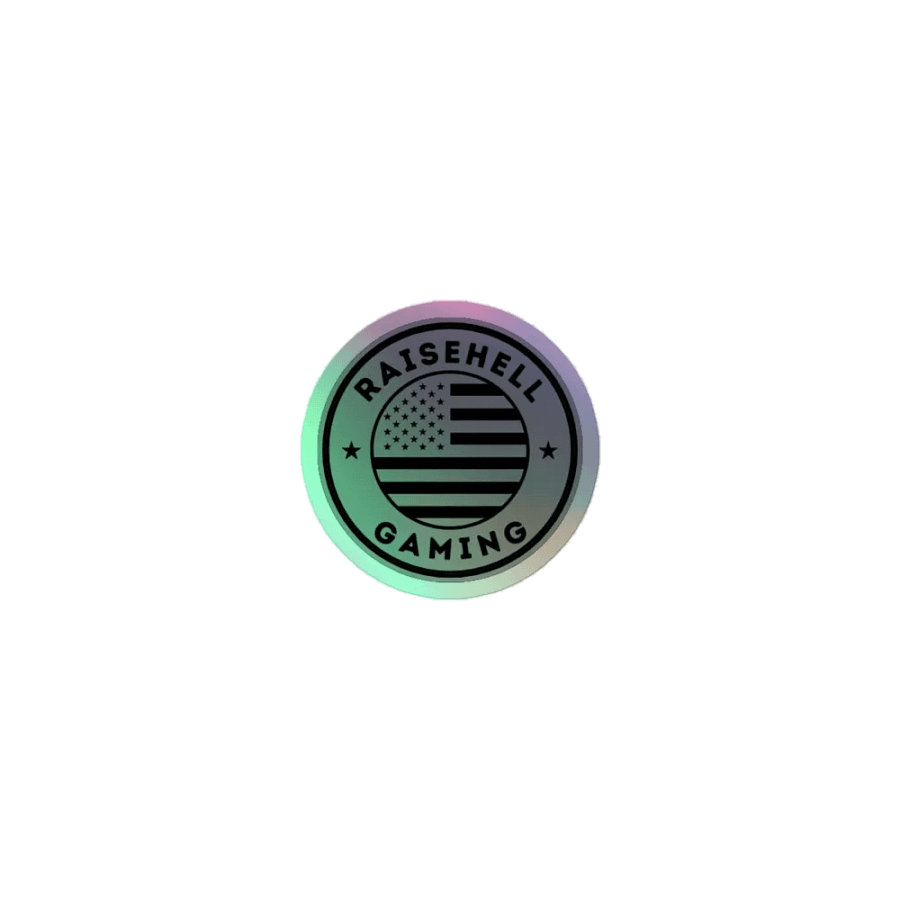 RaiseHellGaming Holographic Sticker product image (3)