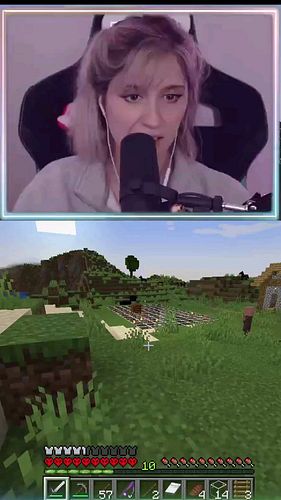 I gave a villager a new house! #thegeekentry #minecraft #funnymoments