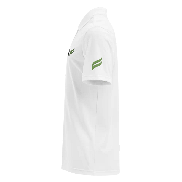 white team polo product image (2)
