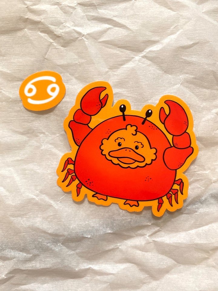 Cancer Duck Sticker product image (2)