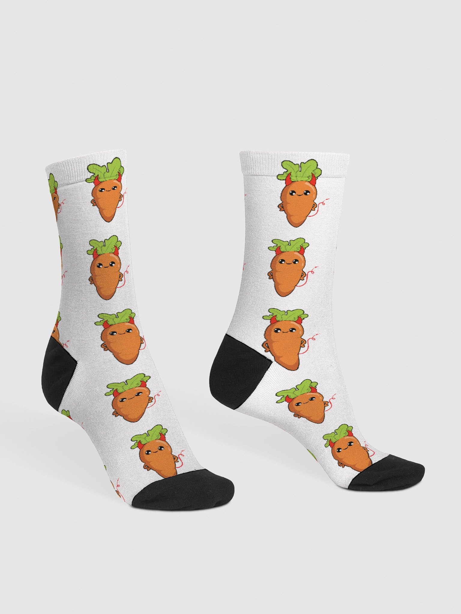 Devil Carrot Socks product image (3)