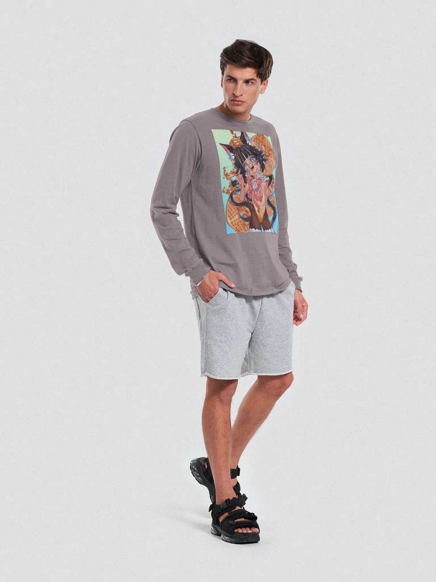 Waffle Monster Background Long Shirt product image (66)