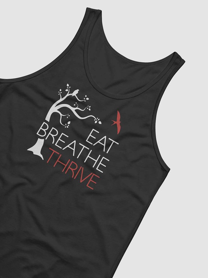 Eat Breathe Thrive | black tank product image (2)