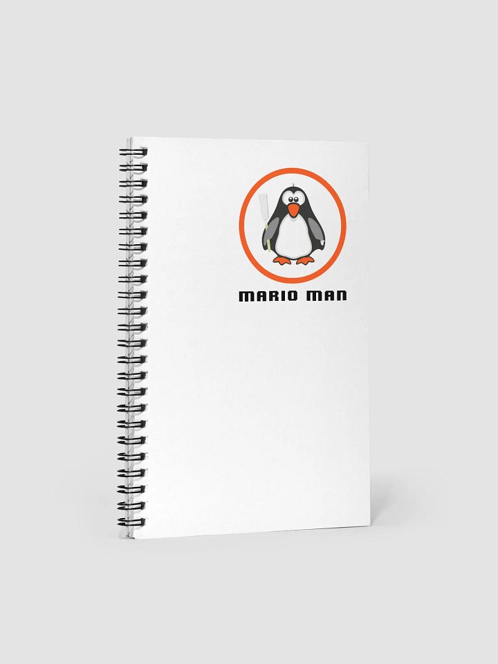 Mario Man Spiral Notebook product image (1)