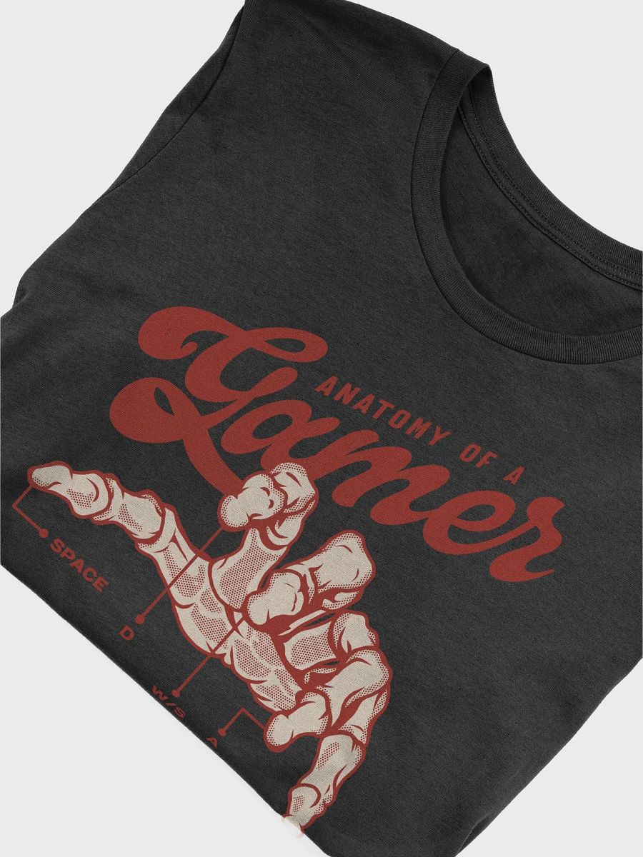 Retro Anatomy of a Gamer Skeleton Hand T-Shirt product image (30)
