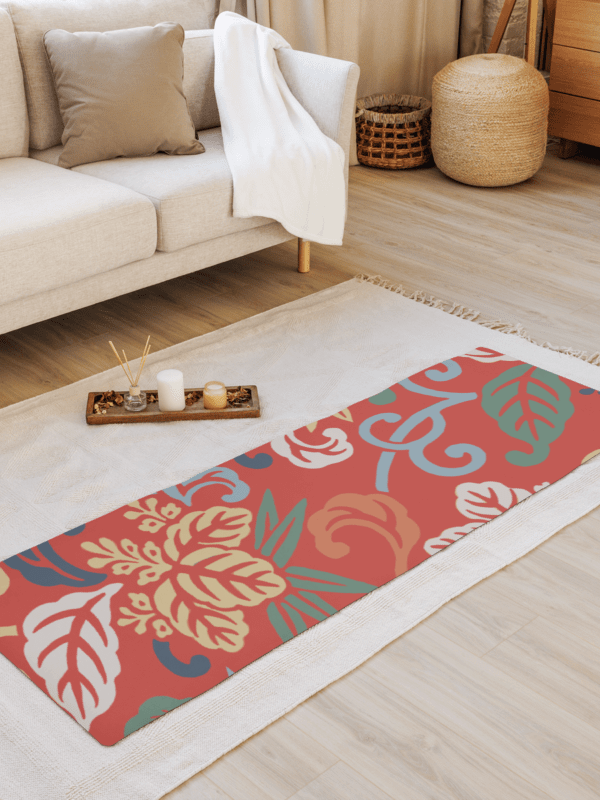 Japanese Vintage Floral Yoga Mat product image (1)