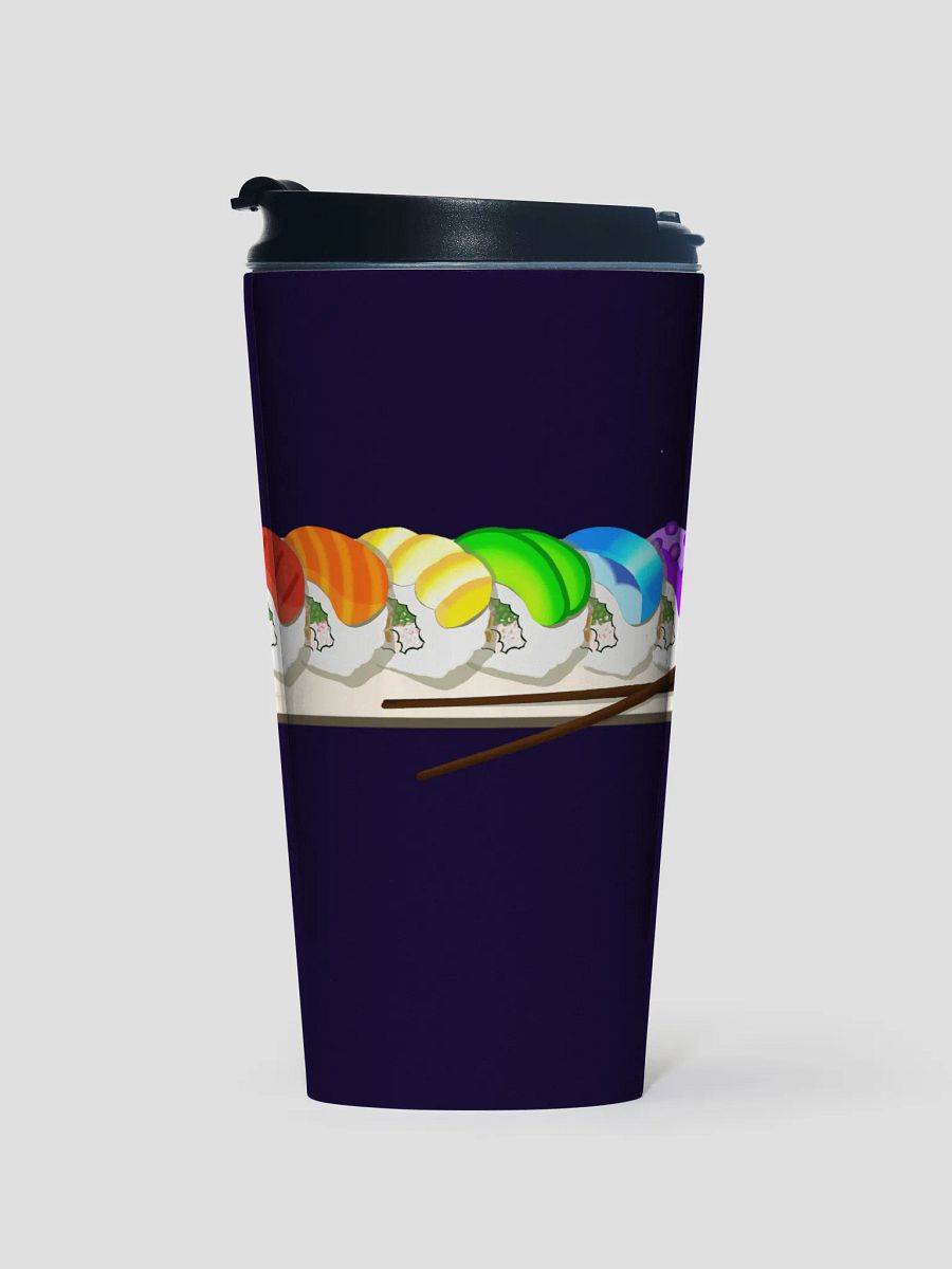 Rainbow Roll Pride Travel Mug product image (1)
