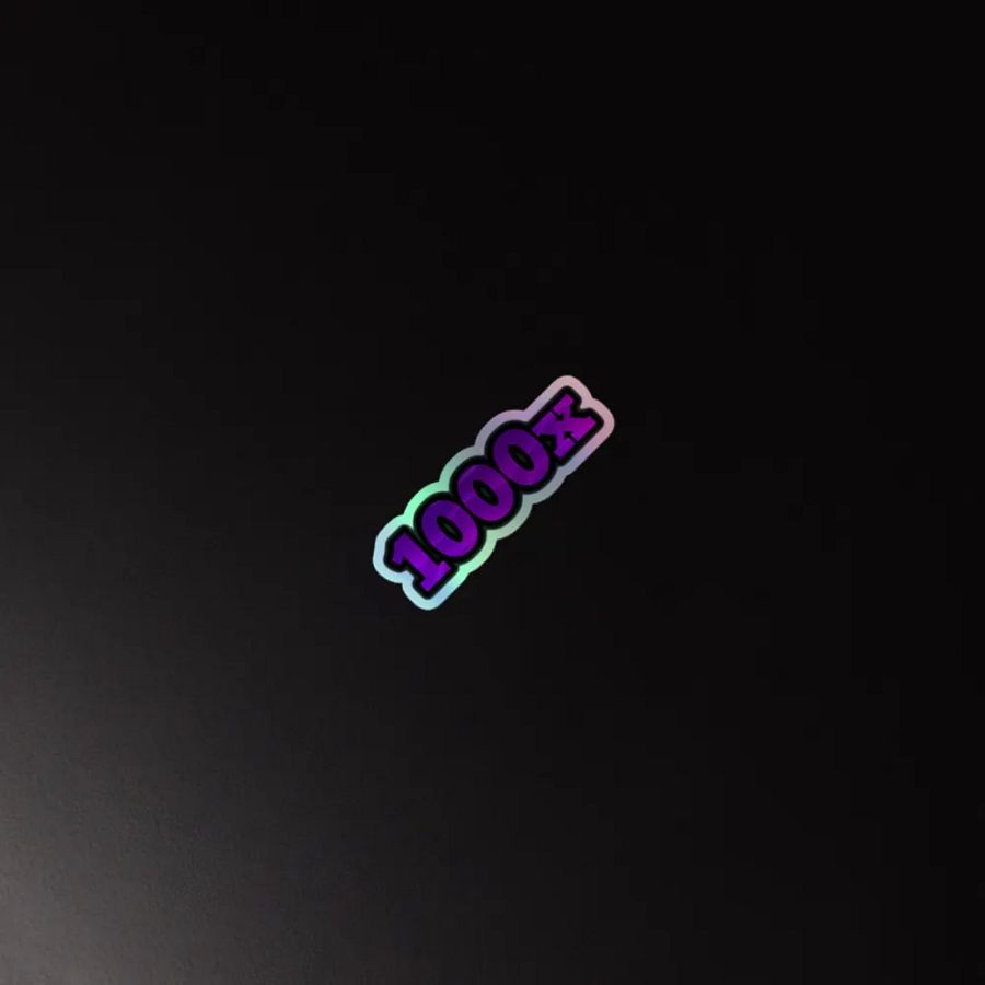 1000X Holo Sticker product image (2)