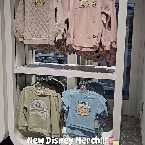 🛍 New Disney Merch!!! 🛍 

Spotted at Disney's Magic Kingdom by The TRON gift shop. There's a ton of new Star Wars merch, and ...