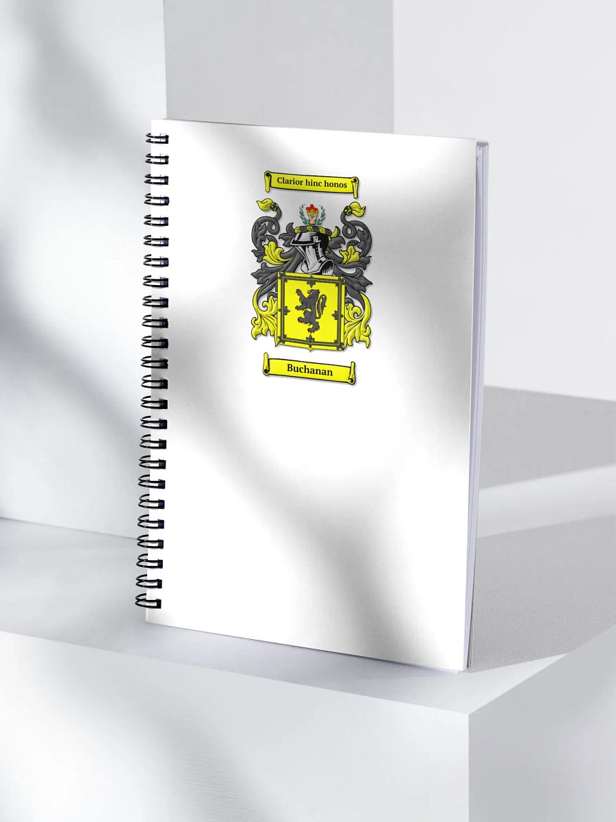 Buchanan Family Crest - Notebook product image (4)