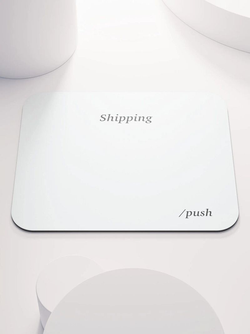 Shipping mouse pad