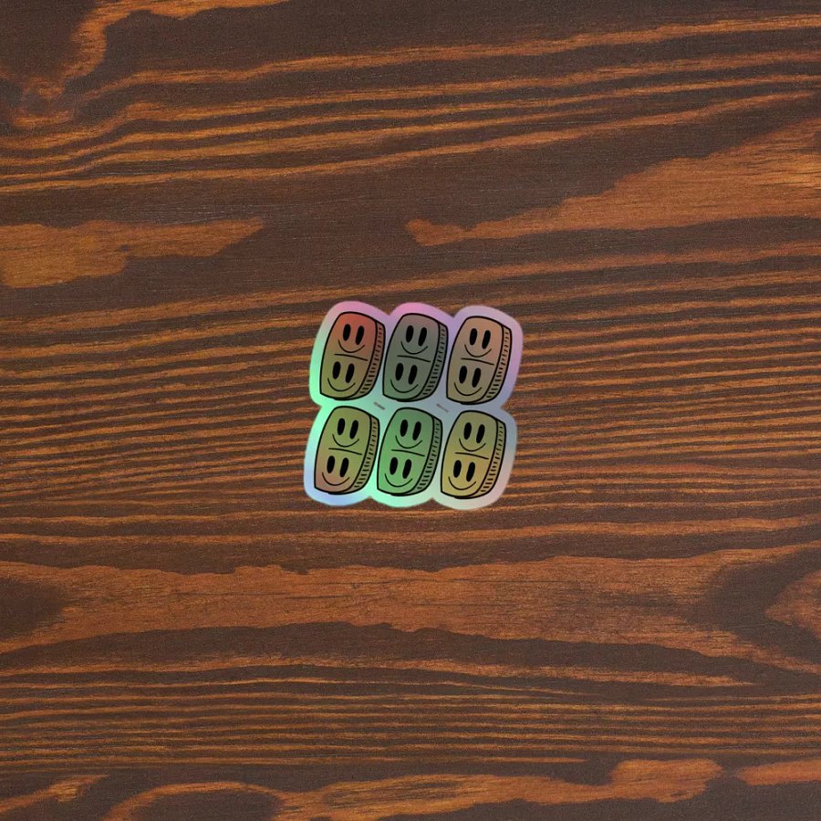 6 DOMS HOLOGRAPHIC STICKER product image (5)