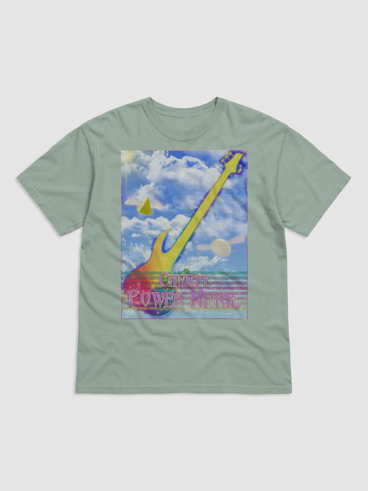 Cheesy Power Metal Relaxed Fit Straight-Side T-Shirt product image (1)
