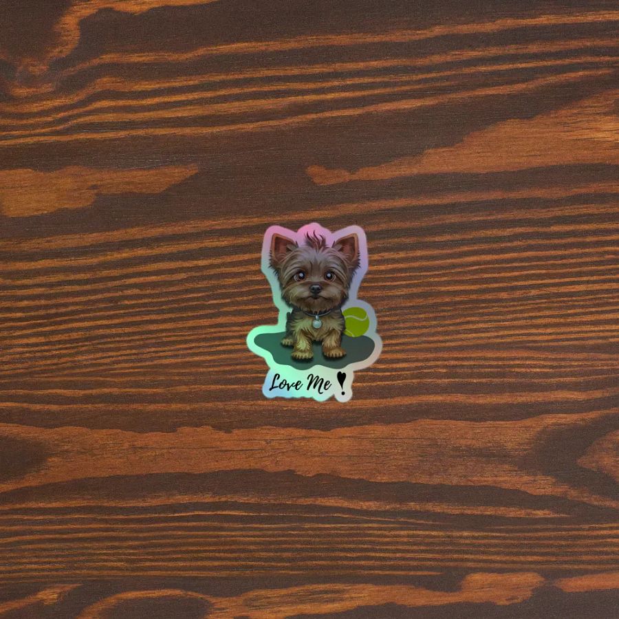 Cute Dog Holographic Sticker Pack product image (5)