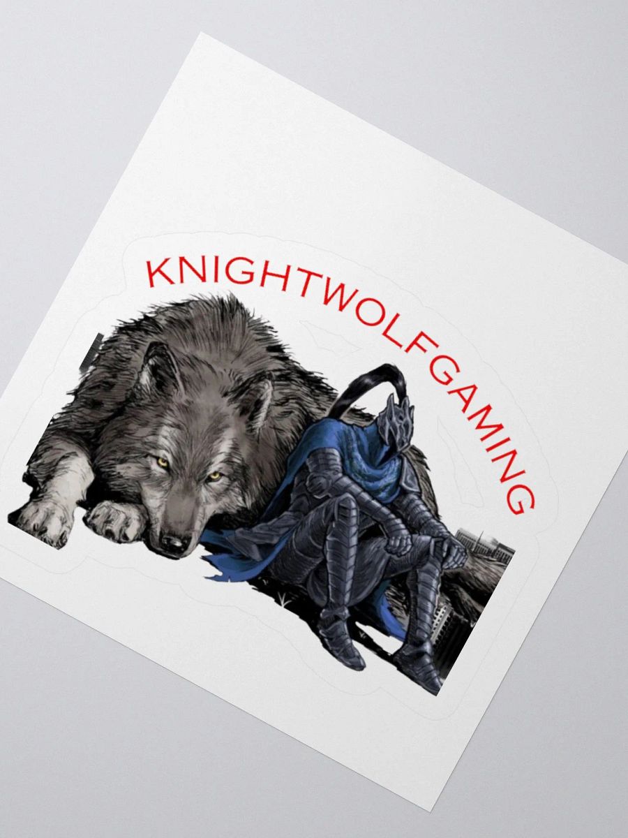 KnightWolfGaming Kiss Cut Stickers product image (7)