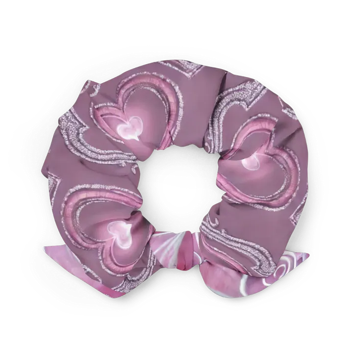 Heartfelt Elegance All-Over Print Scrunchie product image (2)