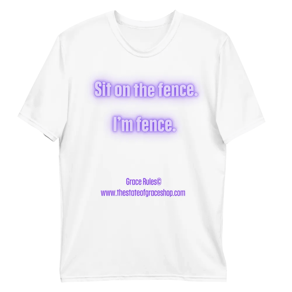 FUNNY TEES 4 U FOR MEN - “Sit on the fence. I’m fence.” product image (10)