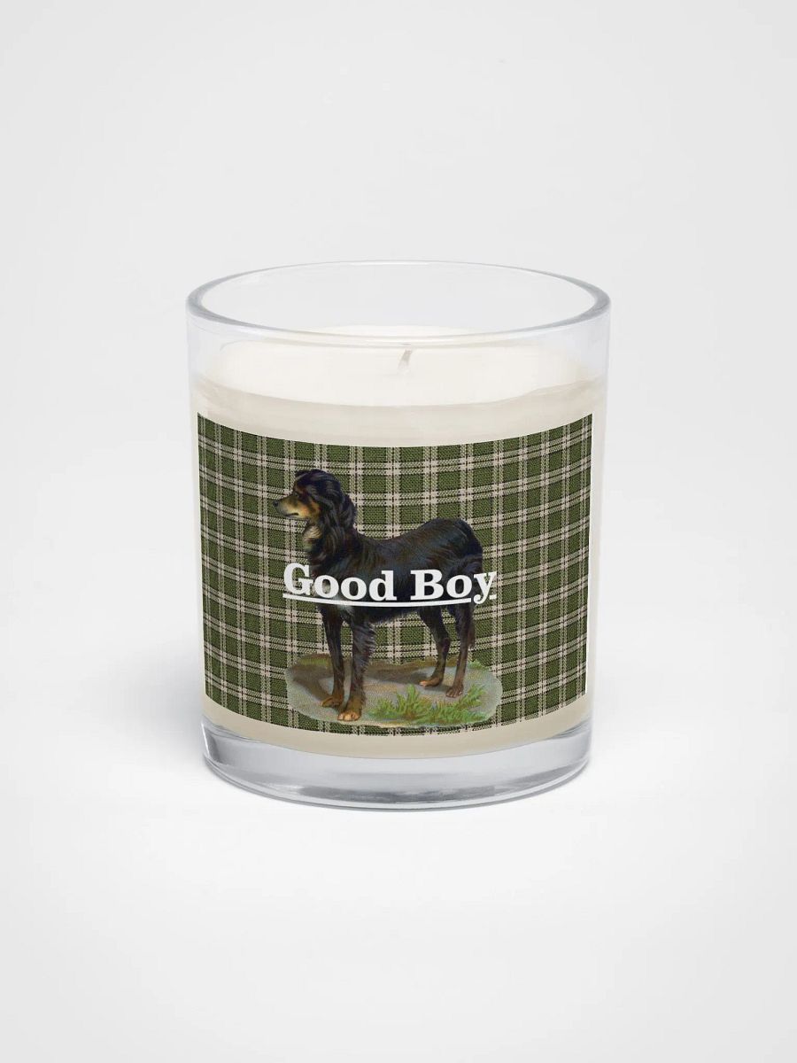 Good Boy Green Plaid Candle product image (1)