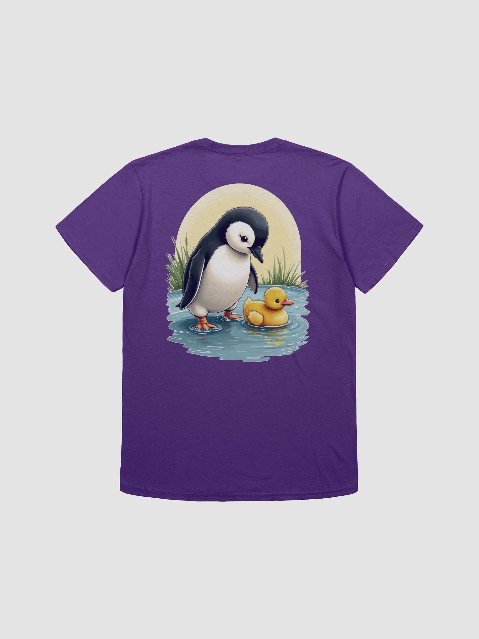 Penguin and Duckling Friendship T-Shirt product image (13)