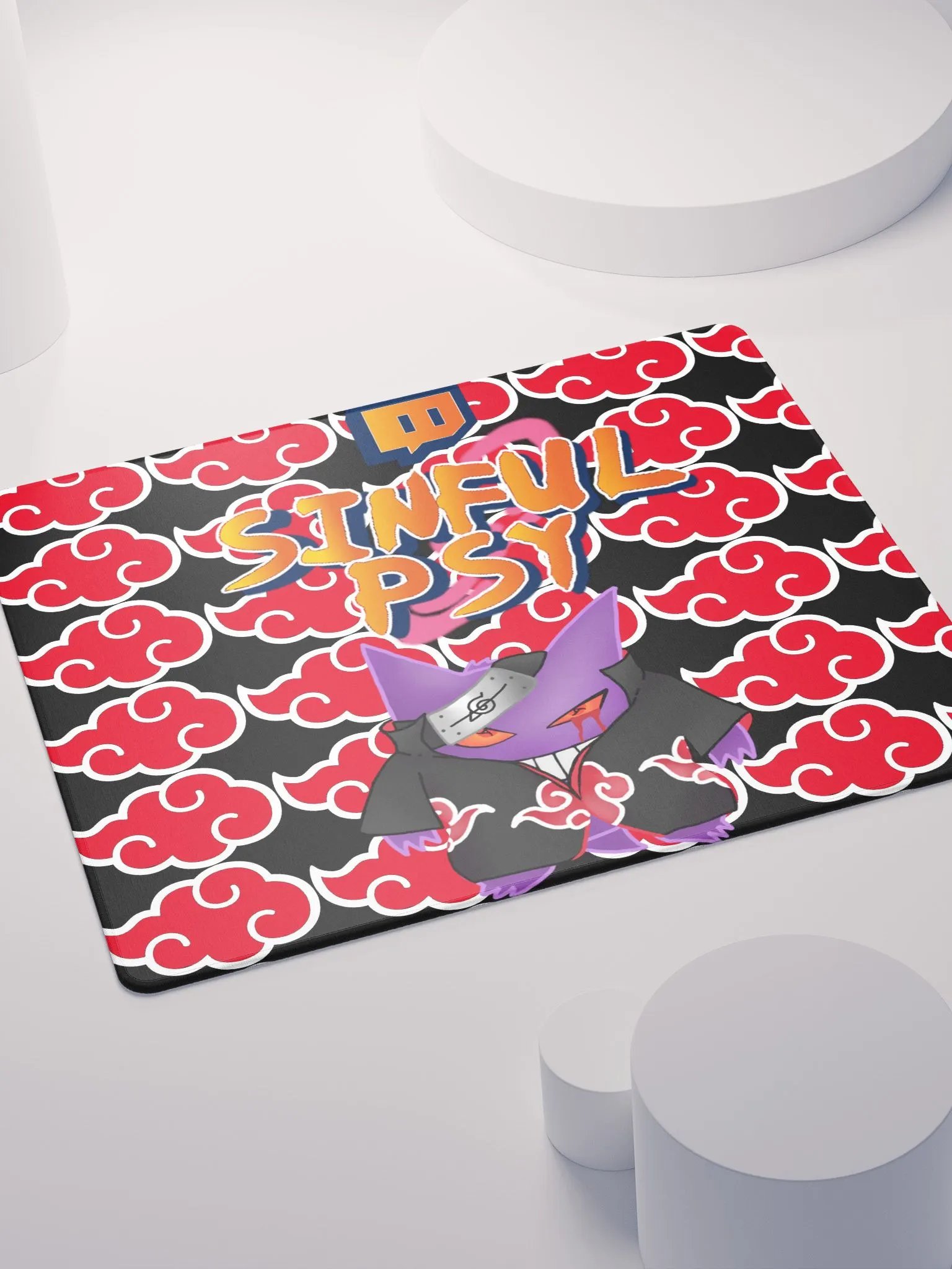 Akatsuki SinfulPsyTTV Logo Gaming Mouse Pad product image (4)