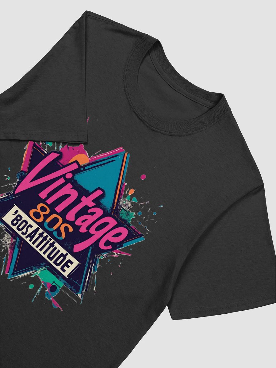 "Retro '80s Splash Unisex Tee – Vibrant Vintage Graphic T-Shirt, Bold Retro Style!" product image (4)