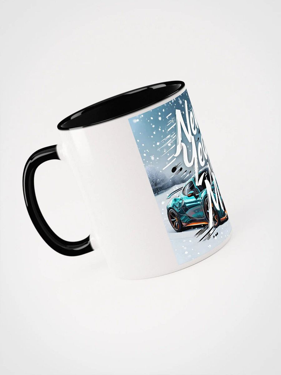 Snowy Drive New Year Mug product image (5)