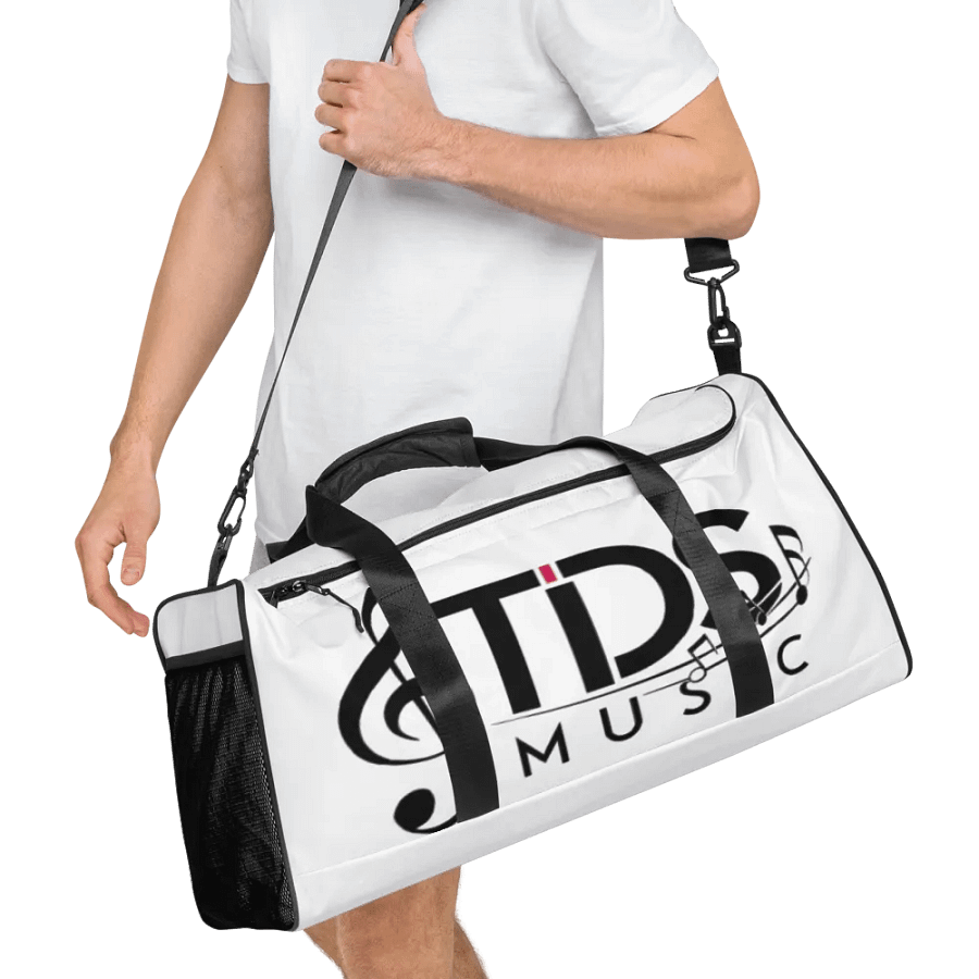 TDS Music All-Over Print Duffle Bag - Exclusive Musical Design for Travel and Gym product image (3)