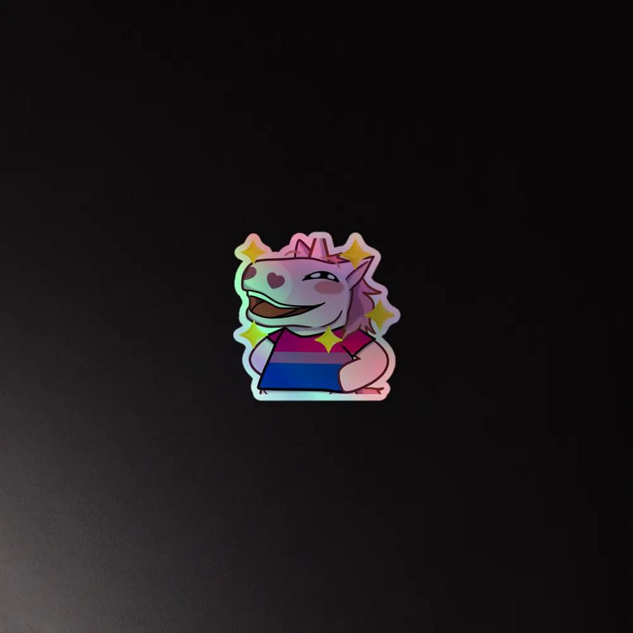 BI Pride Holographic Sticker product image (4)