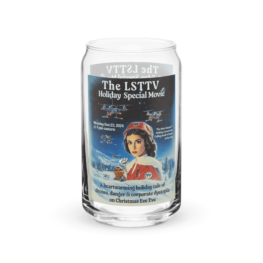 Limited Edition LSTTV Christmas Holiday Special Movie Glass product image (3)