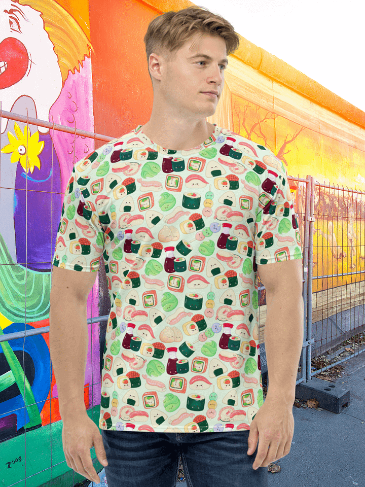 Mint Kawaii Sushi T-Shirt product image (1)