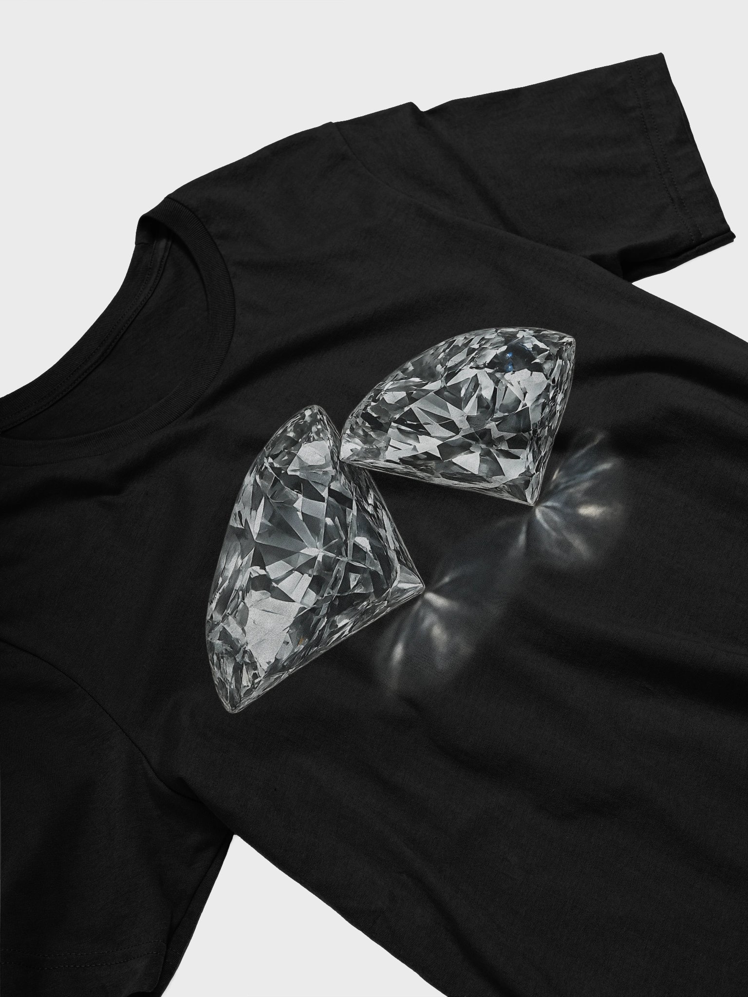 Faceted Elegance Diamond T-Shirt product image (3)