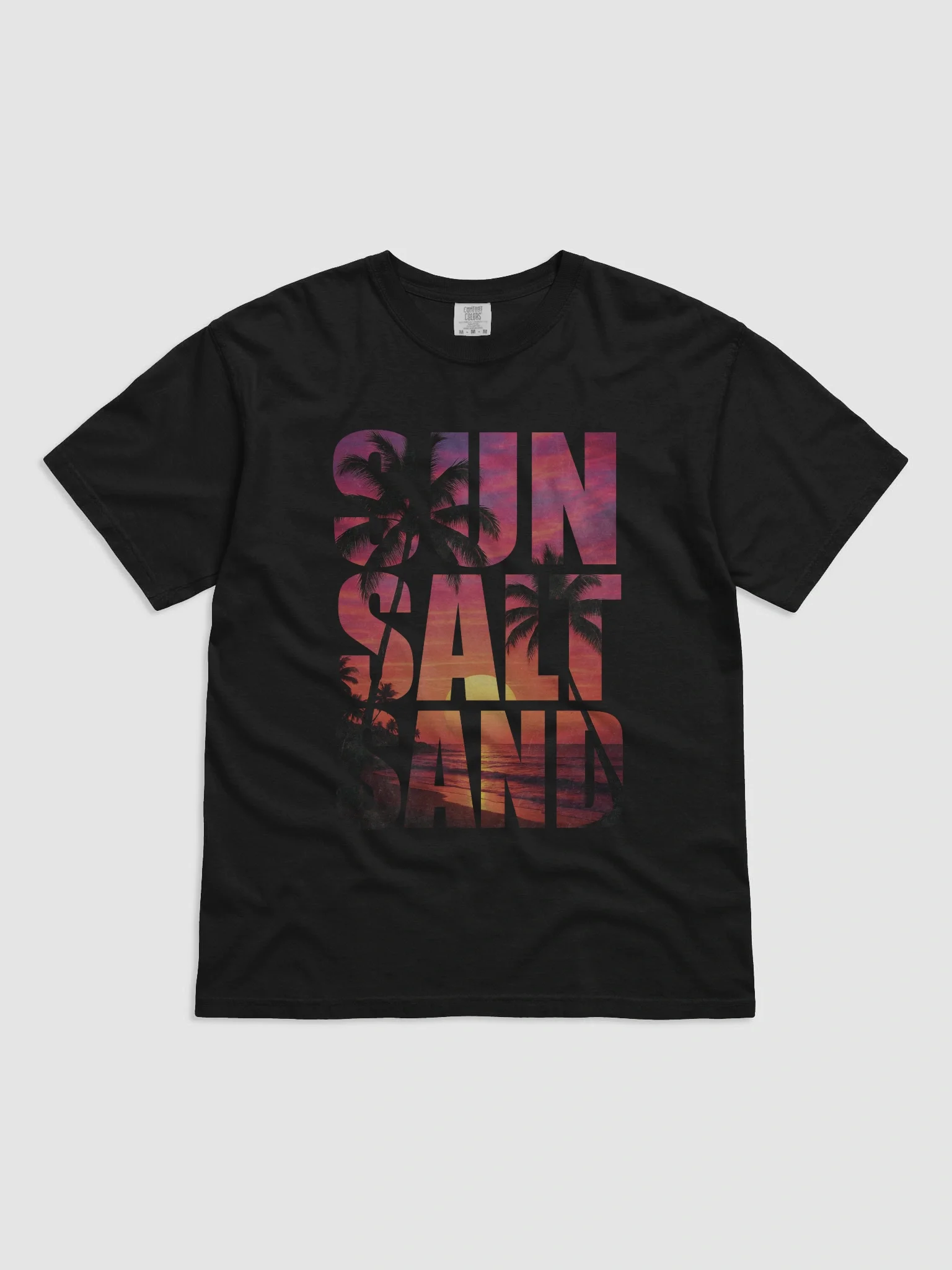 Sun Salt Sand Beach Scene T-Shirt product image (1)
