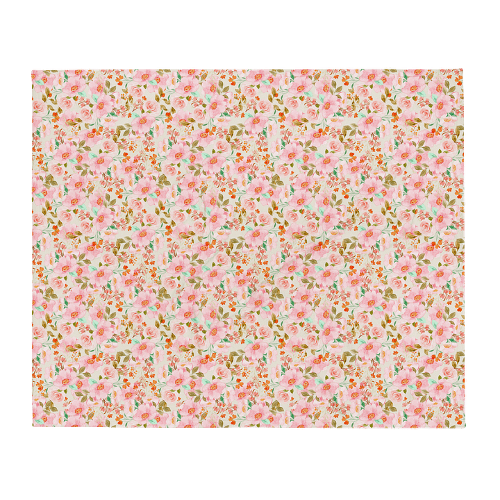 Pink Roses Blanket product image (1)